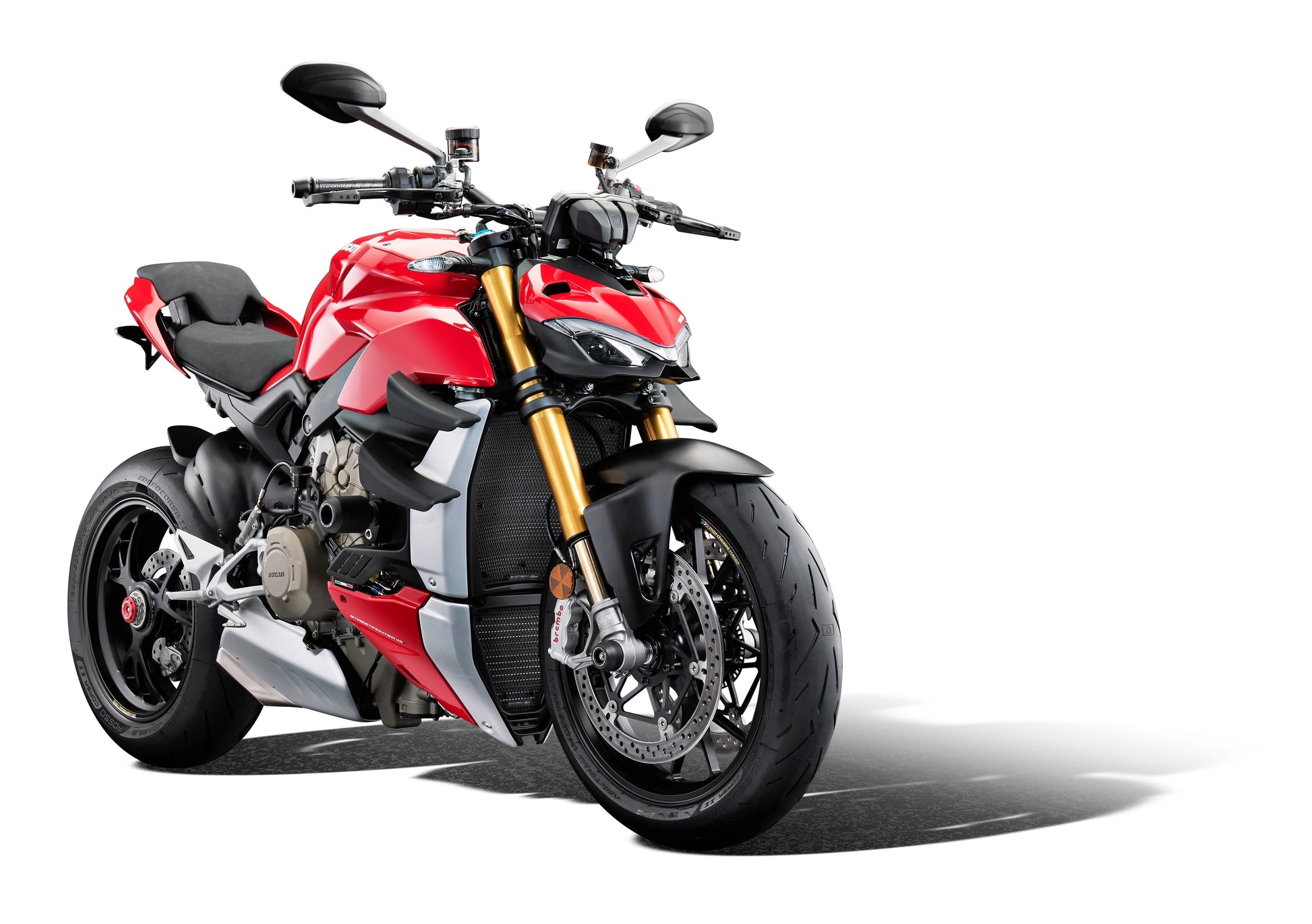 Evotech Ducati Streetfighter V4 S Frame Valblokken set (2020+)