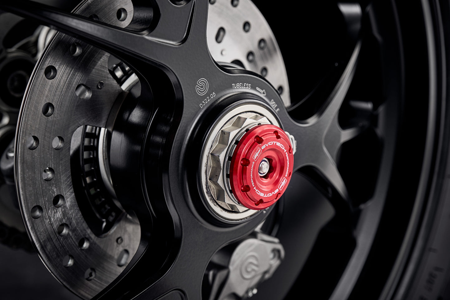 Achterbrug Beschermer Set Evotech Performance - Ducati Streetfighter V4 S (2020+)