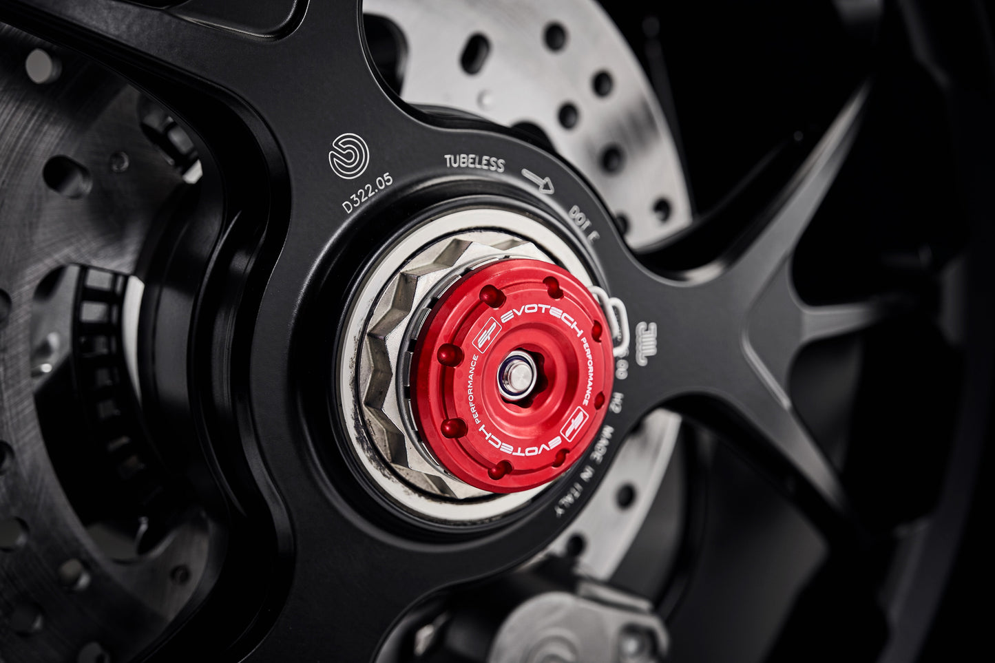 Achterbrug Beschermer Set Evotech Performance - Ducati Streetfighter V4 (2020+)