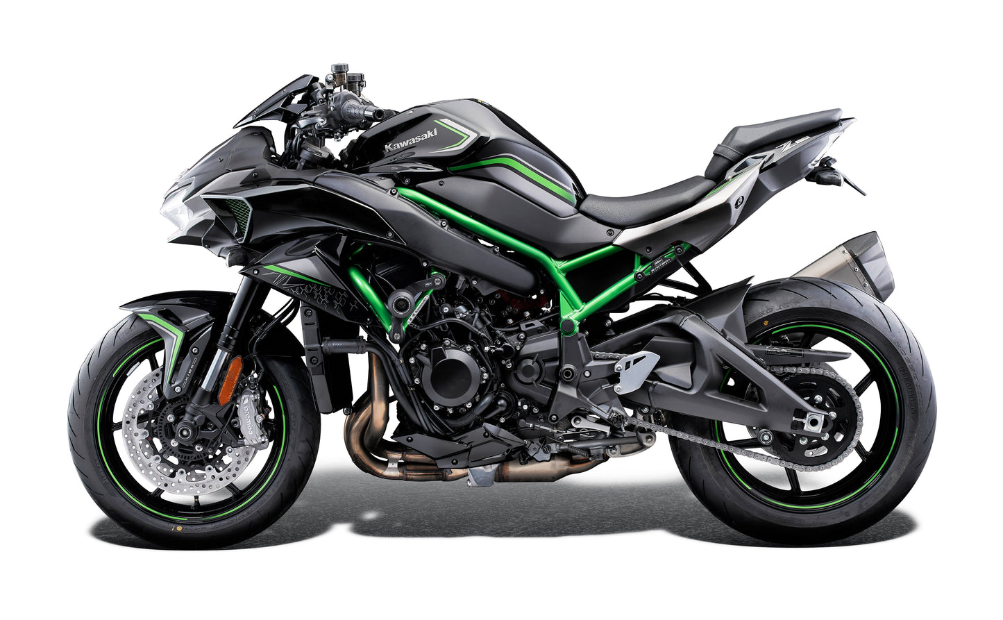 Evotech Kawasaki Z H2 Uitlaatsteun Kit (2020+)