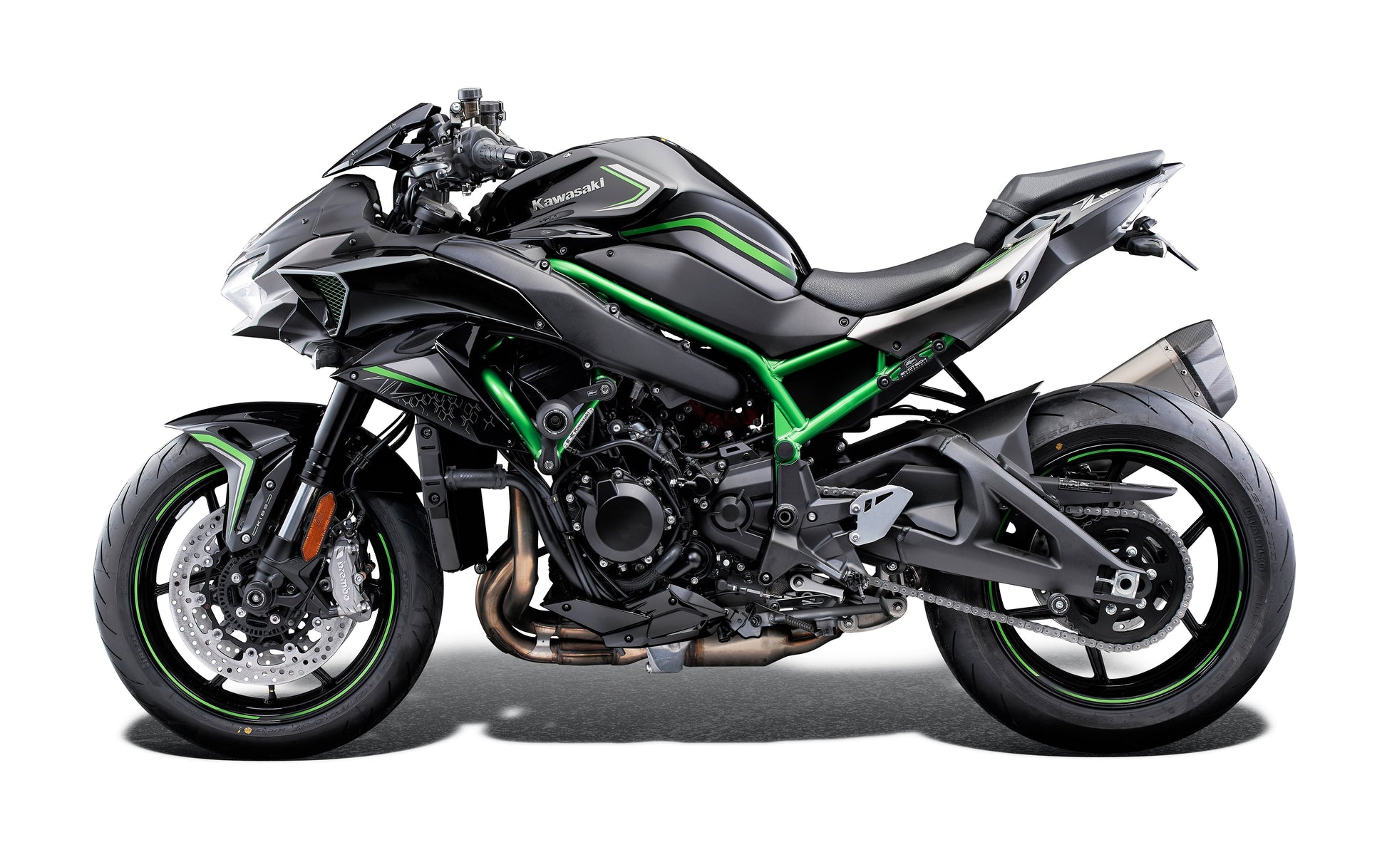 Evotech Kawasaki Z H2 SE Main Frame Valblokken set (2021+)