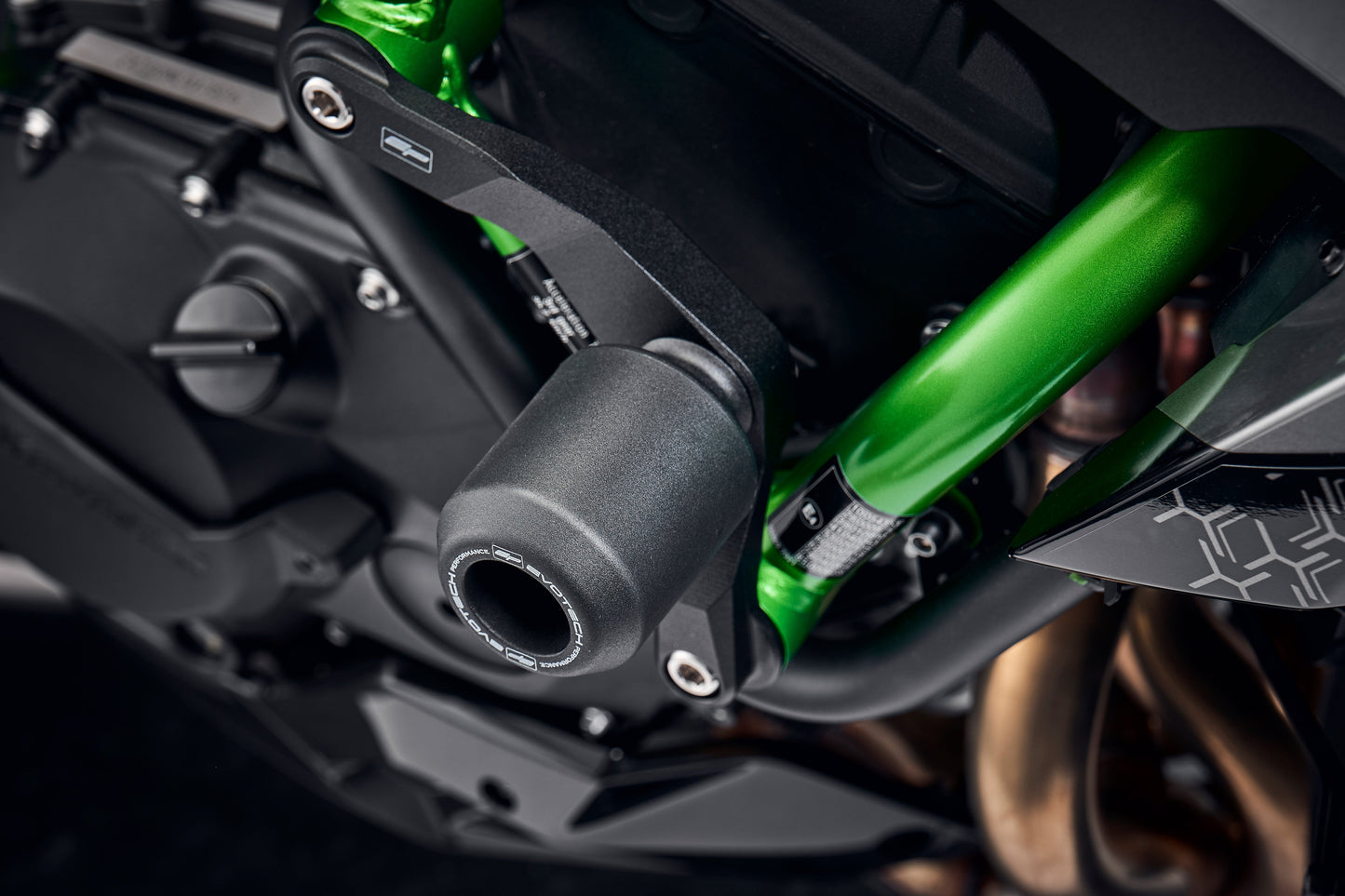 Evotech Kawasaki Z H2 Main Frame Valblokken set (2020+)