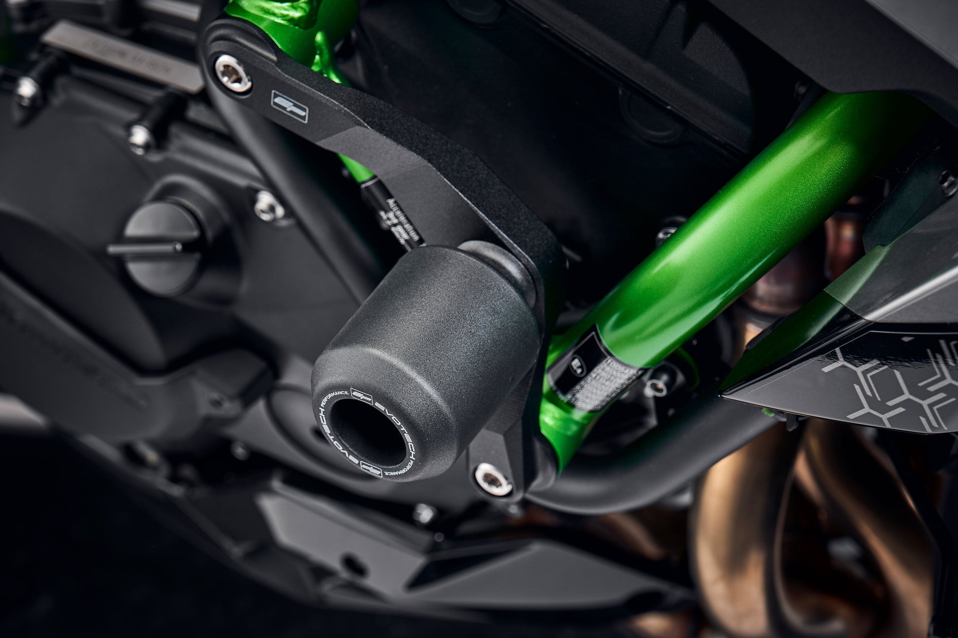 Evotech Kawasaki Z H2 Main Frame Valblokken set (2020+)