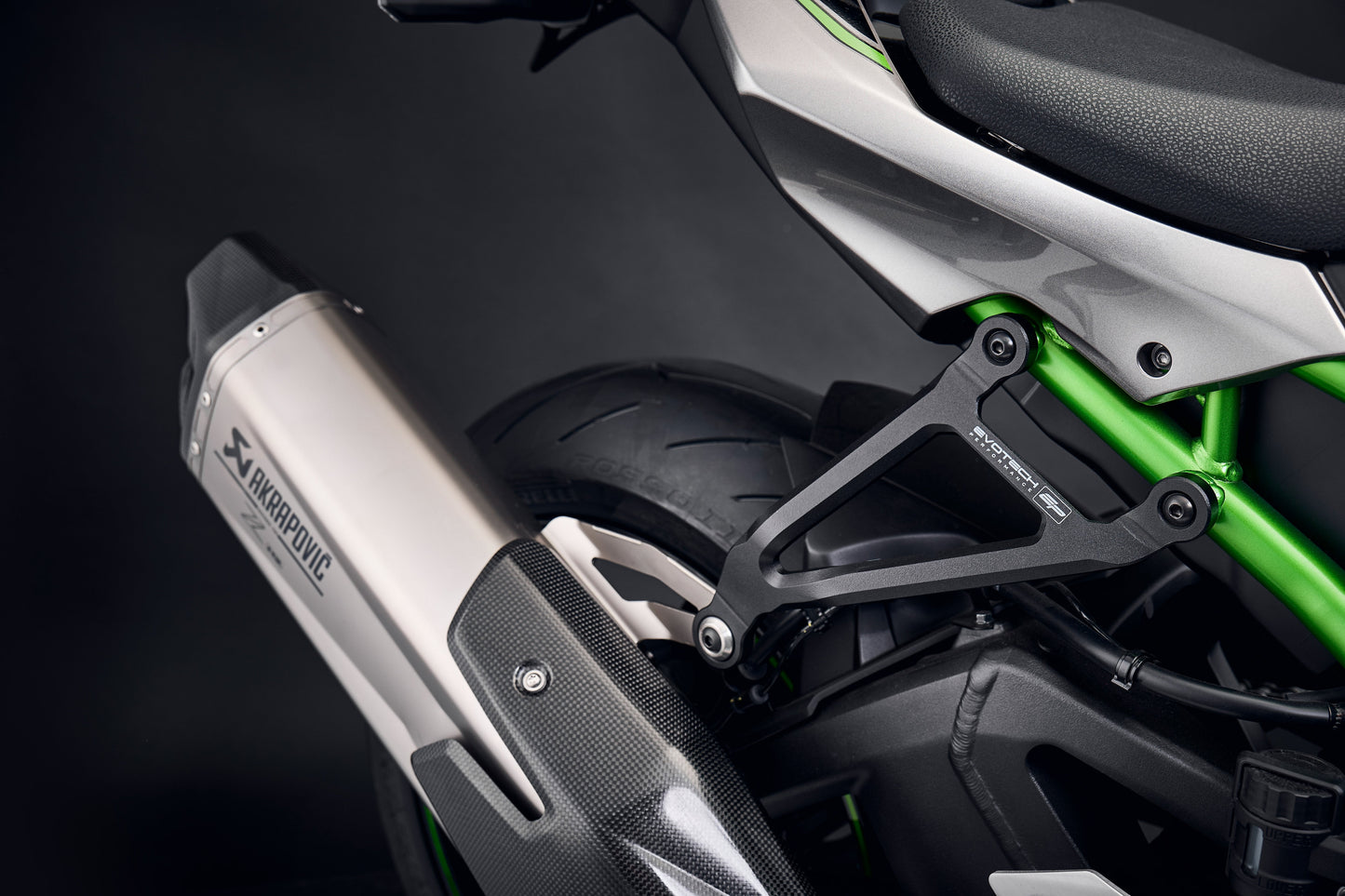 Evotech Kawasaki Z H2 Performance Uitlaatsteun Kit (2020+)