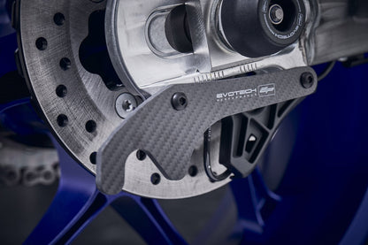 Evotech Yamaha FZ-10 Carbon Fibre Toe Guard - GP Style Paddock Stand Plates (2017 - 2021)