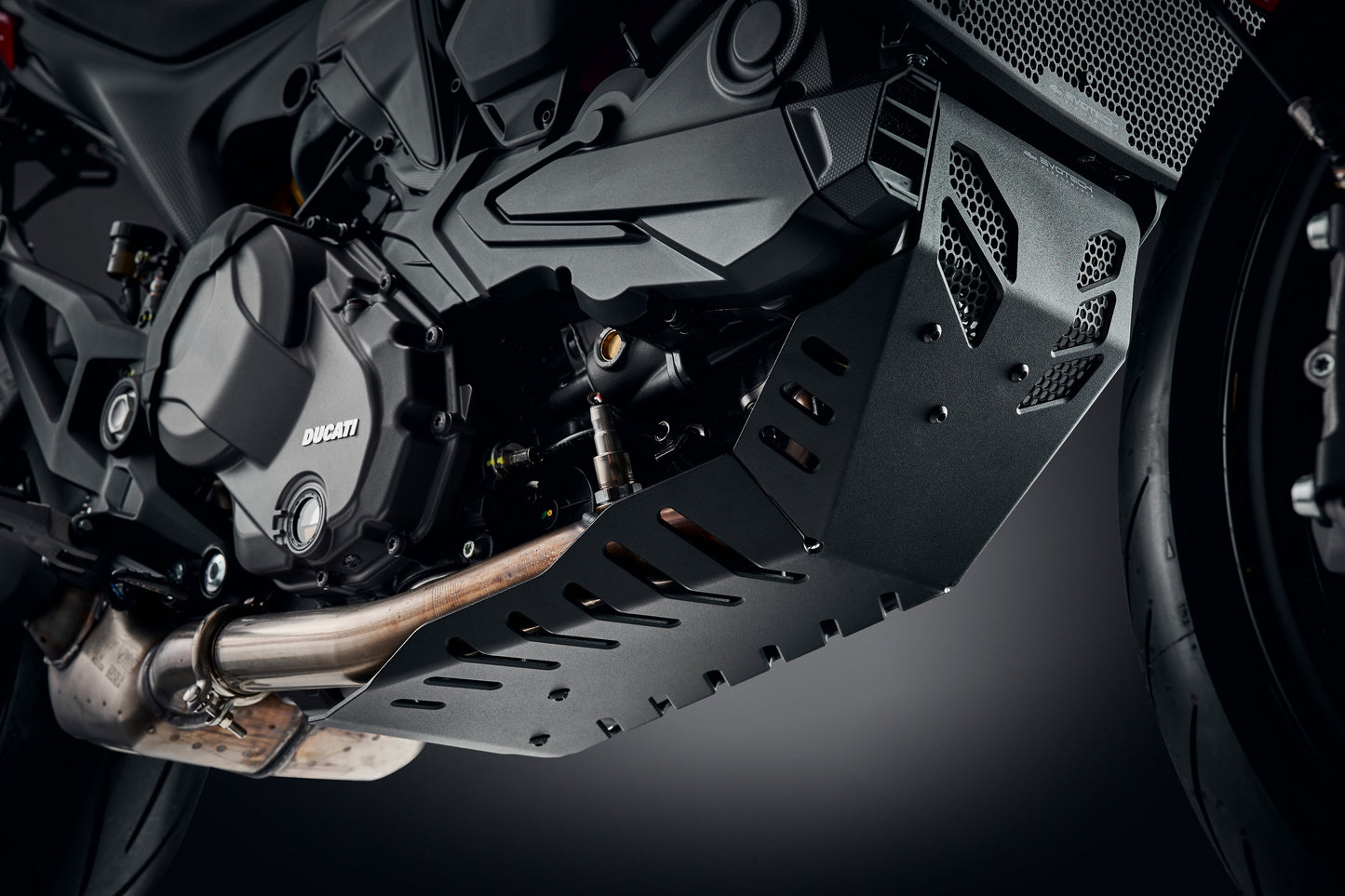 Evotech Ducati Monster 950 + (Plus) Motorblok Beschermer (2021+)