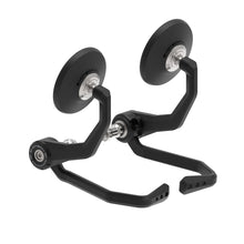 Bar End Spiegels (Retro) incl. Rem- en Koppelingshendel Beschermer Set Evotech - Ducati Monster 821 (2018-2020)