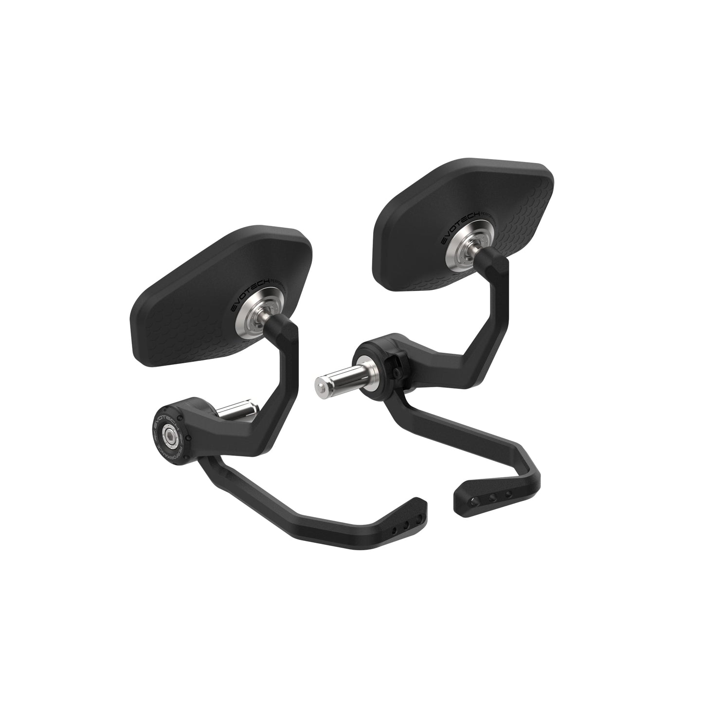 Sport Bar-End Spiegelset incl. Remhendel en Koppelingshendel beschermer Evotech Performance - Yamaha T-Max 500 (2008-2011)