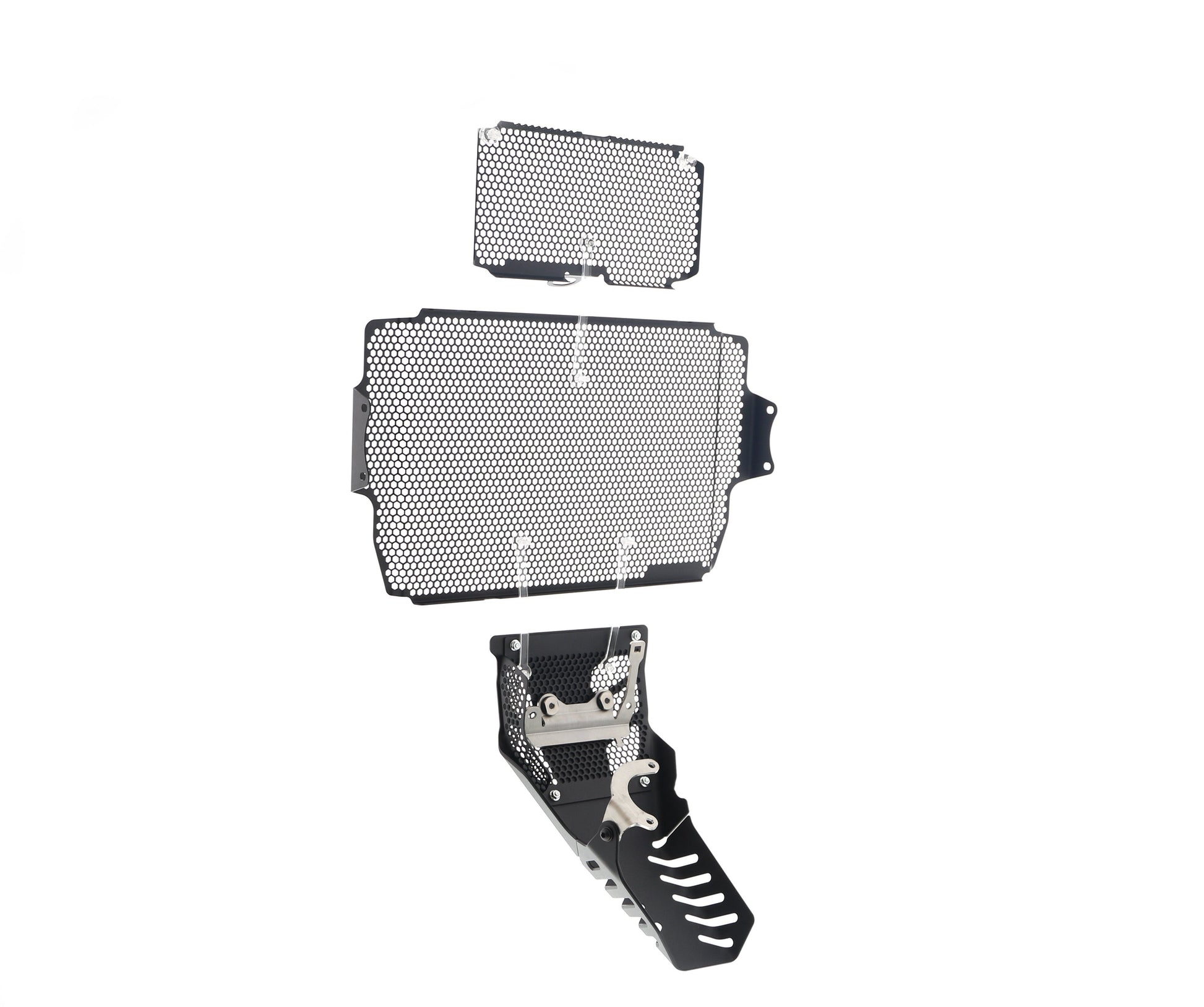 Evotech Ducati Multistrada 1200 Radiatorcover Oliekoelercover en Motorblok Beschermer Set 2015 - 2017