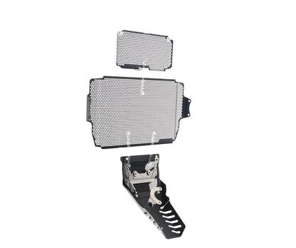 Evotech Ducati Multistrada 1200 Radiatorcover Oliekoelercover en Motorblok Beschermer Set 2015 - 2017