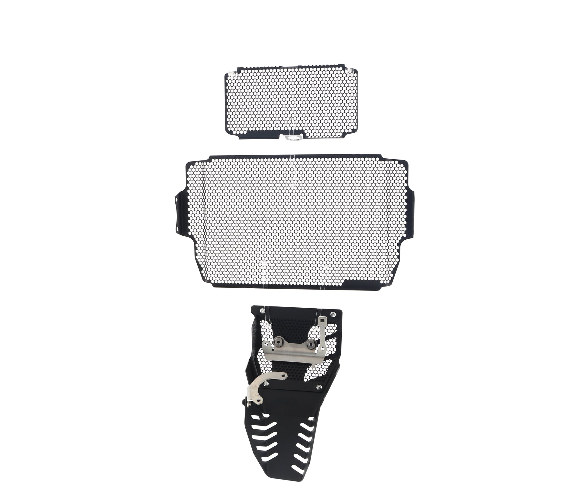 Evotech Ducati Multistrada 1200 S Rad + Oil Guard + Motorblok Beschermer Set 2015 - 2017
