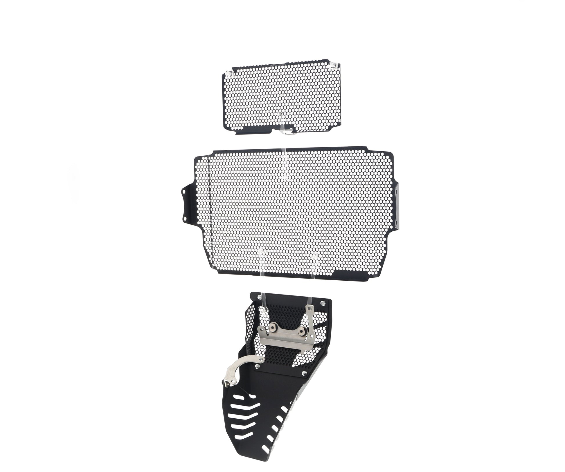 Evotech Ducati Multistrada 1200 Pikes Peak Rad + Oil Guard + Motorblok Beschermer Set 2016 - 2017