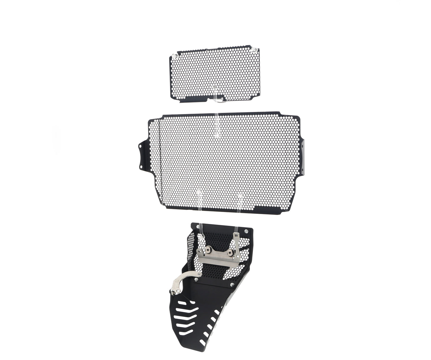 Evotech Ducati Multistrada 1200 Radiatorcover Oliekoelercover en Motorblok Beschermer Set 2015 - 2017
