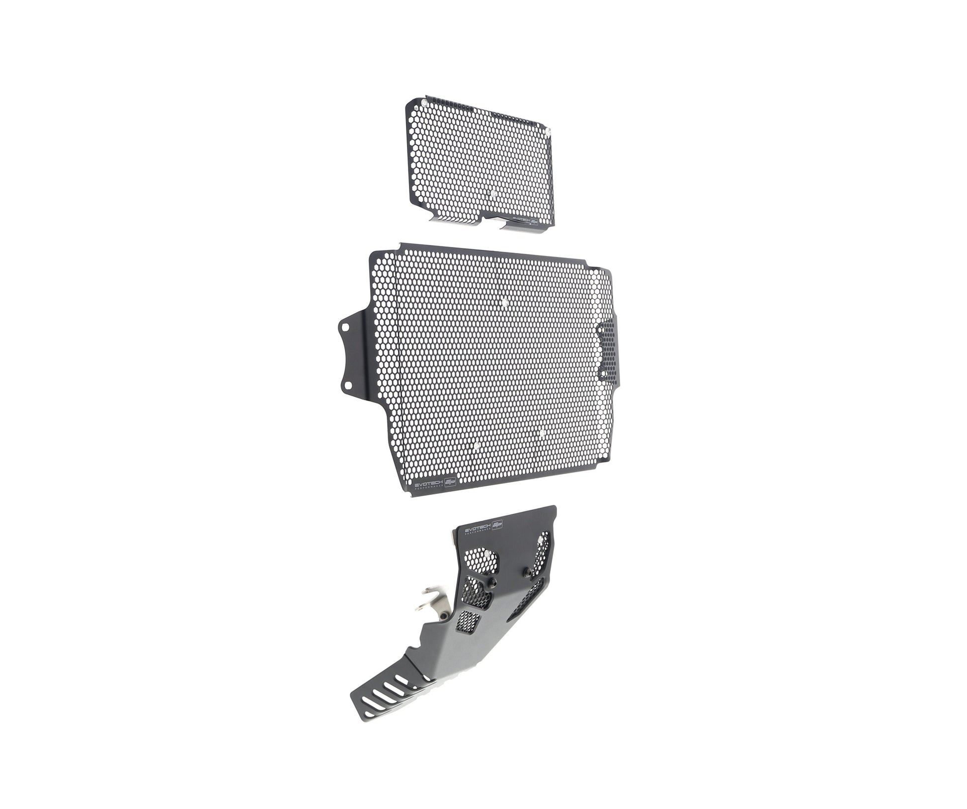 Evotech Ducati Multistrada 1200 Radiatorcover Oliekoelercover en Motorblok Beschermer Set 2015 - 2017