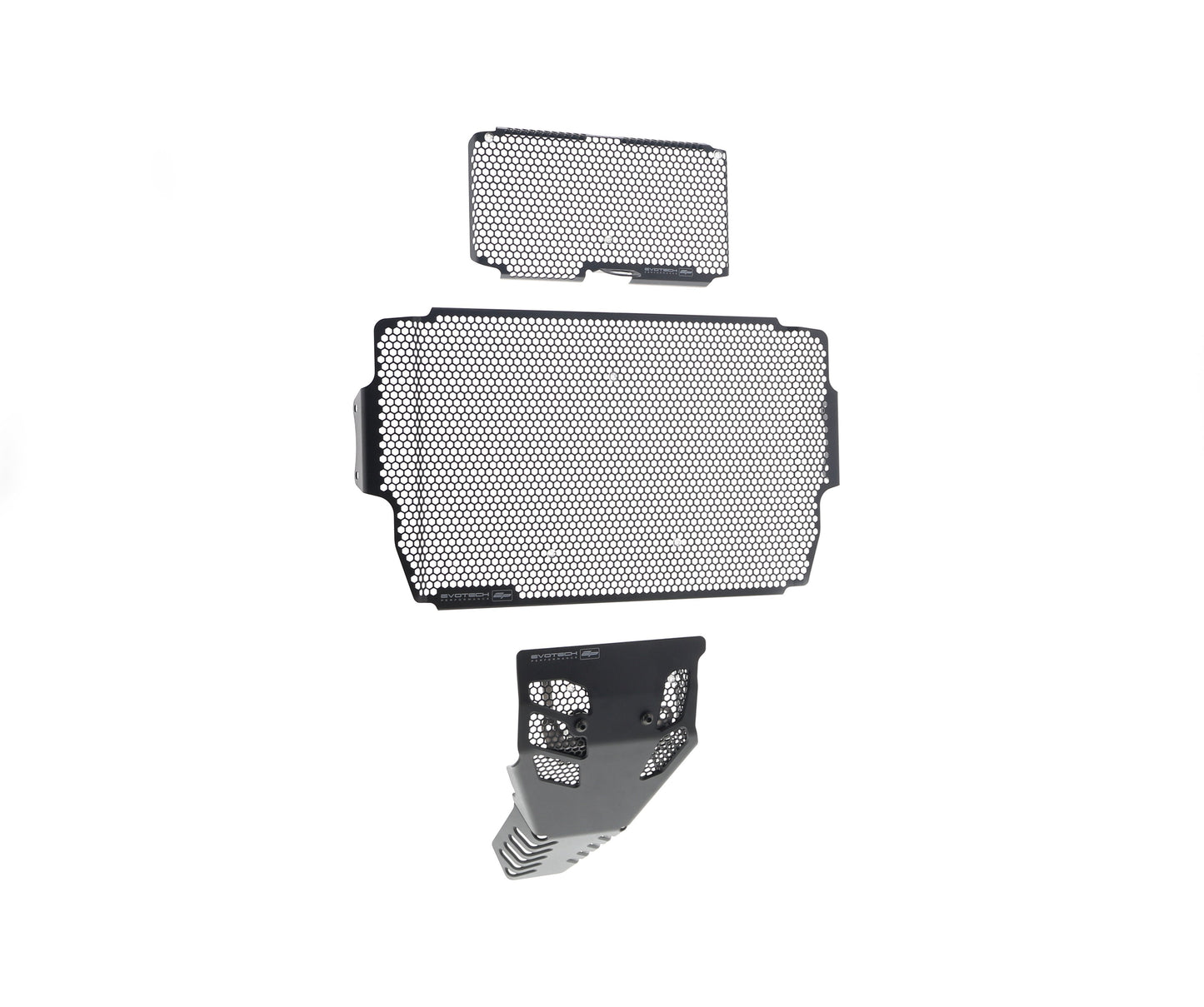 Evotech Ducati Multistrada 1200 Radiatorcover Oliekoelercover en Motorblok Beschermer Set 2015 - 2017