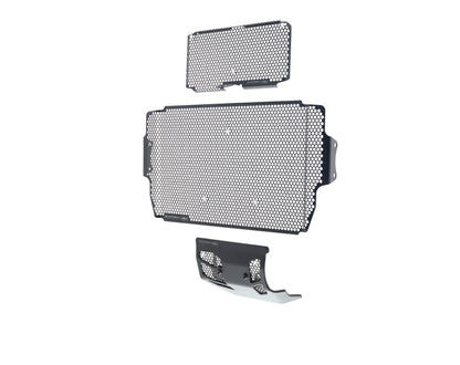 Evotech Ducati Multistrada 1260 Enduro Radiatorcover Oliekoelercover en Motorblok Beschermer Set (2019 - 2021)