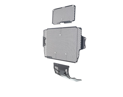 Evotech Ducati Multistrada 1260 Enduro Radiatorcover Oliekoelercover en Motorblok Beschermer Set (2019 - 2021)