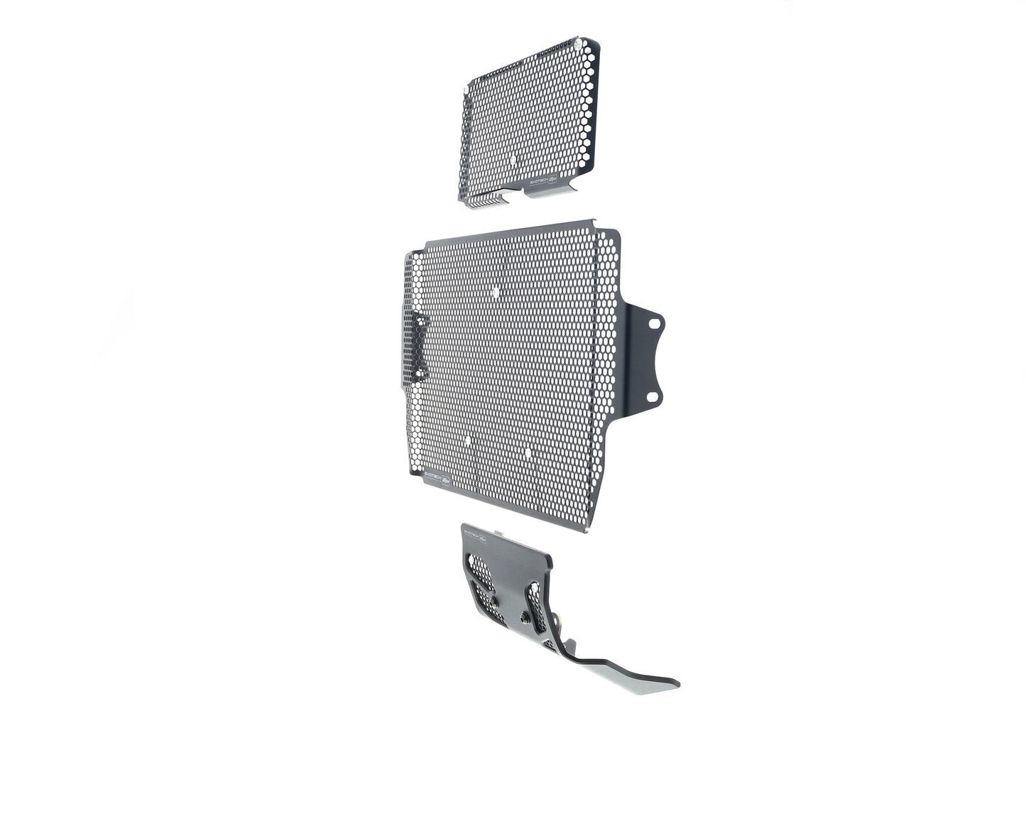 Evotech Ducati Multistrada 1200 Enduro Pro Radiator & Oil And Motorblok Beschermer Set 2017 - 2018