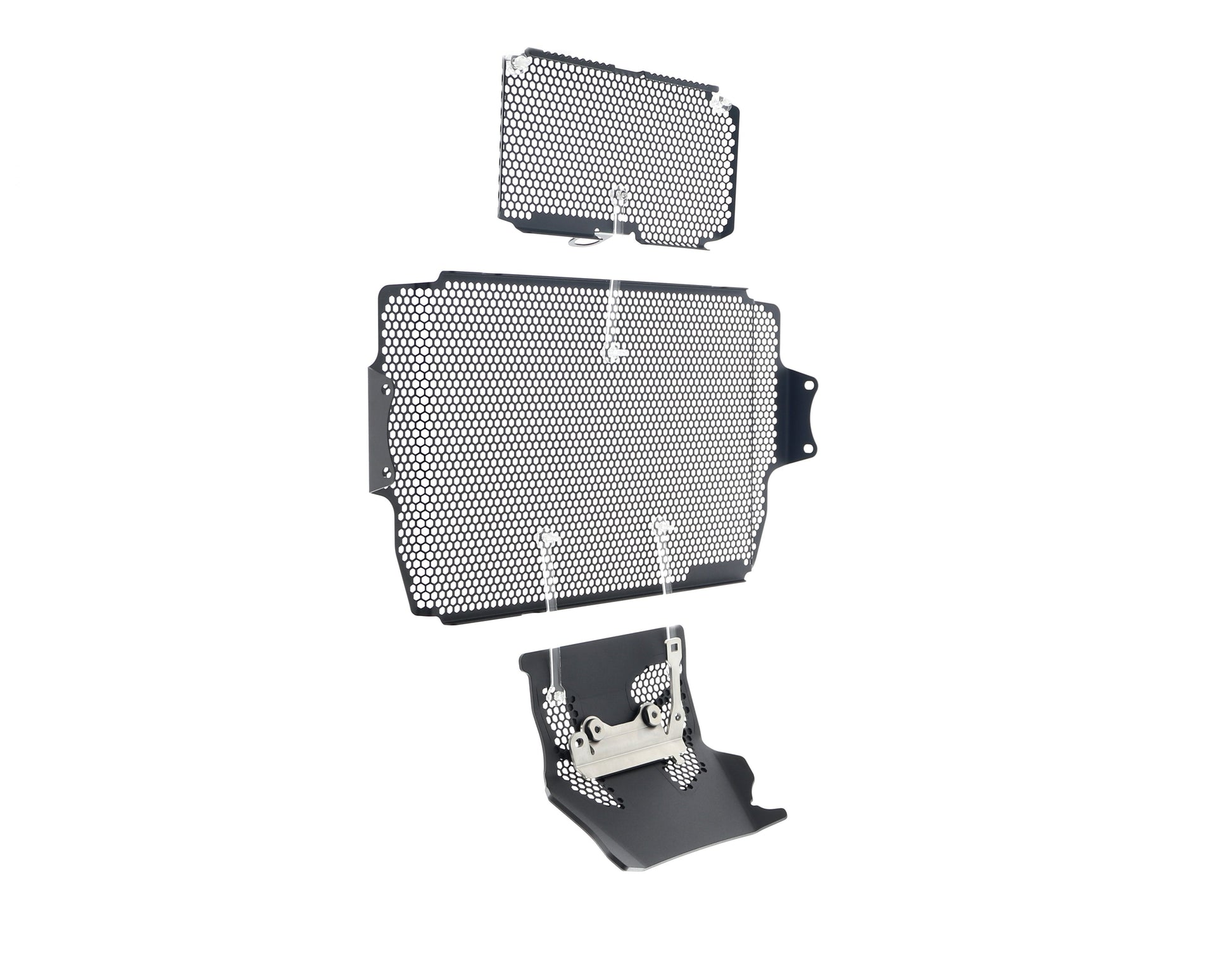 Evotech Ducati Multistrada 1200 Enduro Radiator & Oil And Motorblok Beschermer Set 2016 - 2018