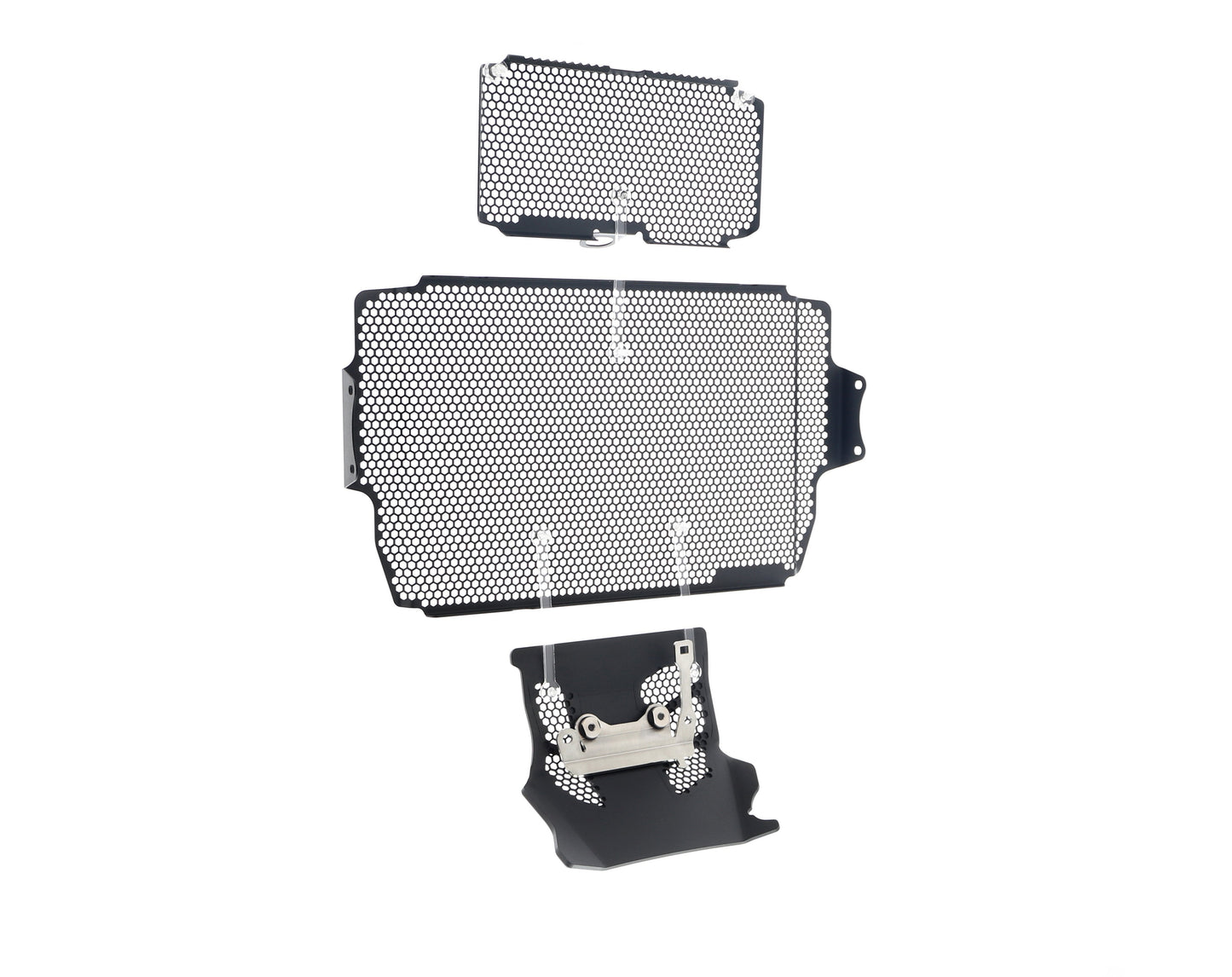 Evotech Ducati Multistrada 1200 Enduro Radiator & Oil And Motorblok Beschermer Set 2016 - 2018