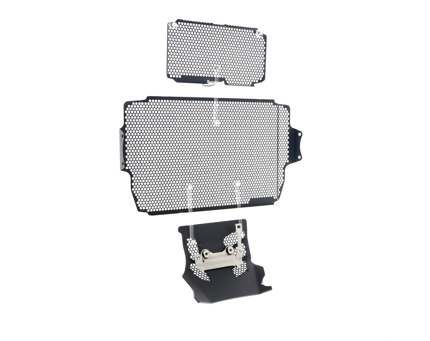 Evotech Ducati Multistrada 1260 Enduro Radiatorcover Oliekoelercover en Motorblok Beschermer Set (2019 - 2021)