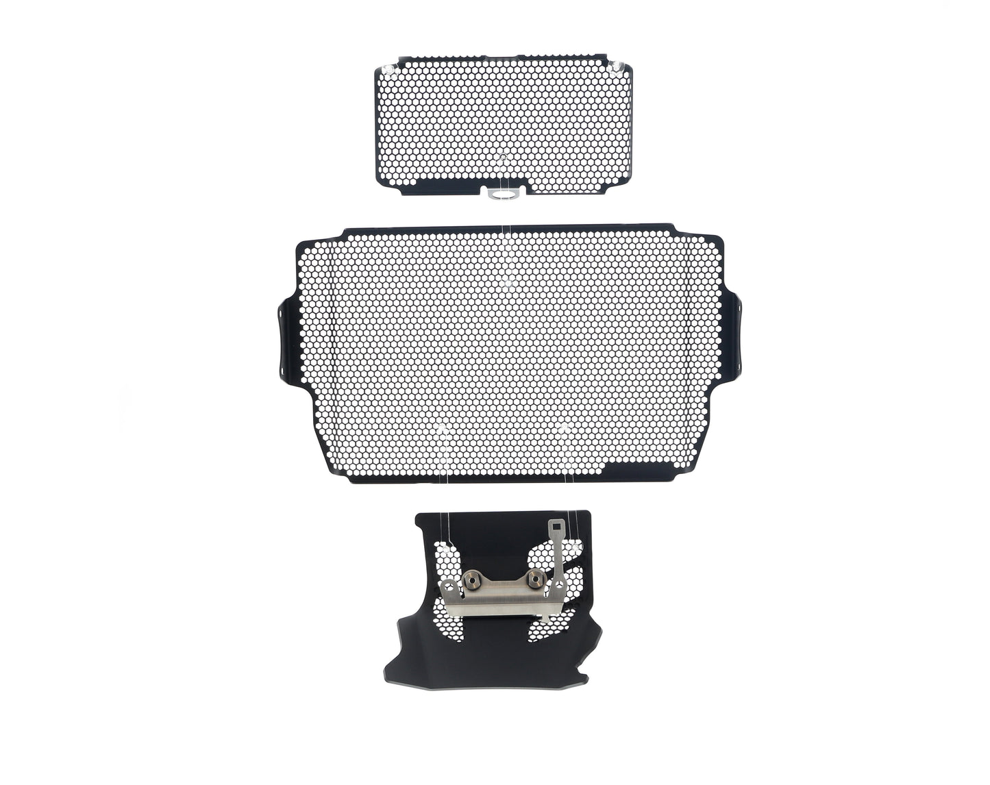 Evotech Ducati Multistrada 1260 Enduro Radiatorcover Oliekoelercover en Motorblok Beschermer Set (2019 - 2021)