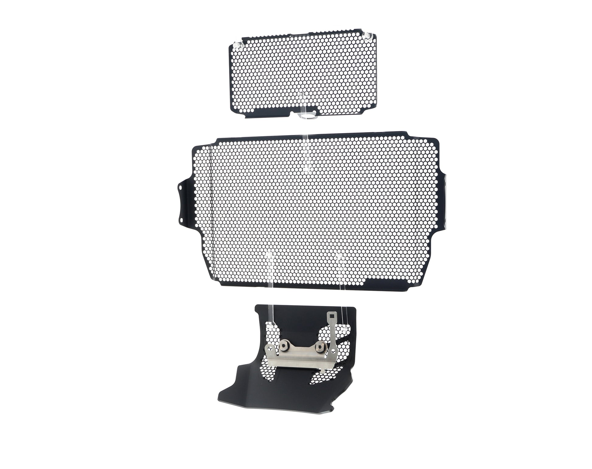 Evotech Ducati Multistrada 1260 Enduro Radiatorcover Oliekoelercover en Motorblok Beschermer Set (2019 - 2021)