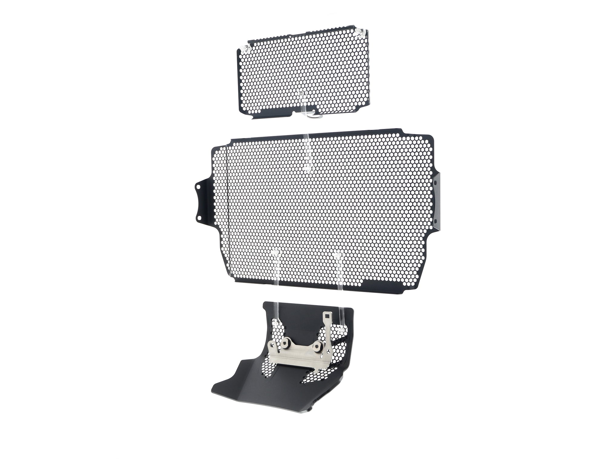 Evotech Ducati Multistrada 1260 Enduro Radiatorcover Oliekoelercover en Motorblok Beschermer Set (2019 - 2021)