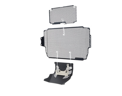 Evotech Ducati Multistrada 1200 Enduro Radiator & Oil And Motorblok Beschermer Set 2016 - 2018