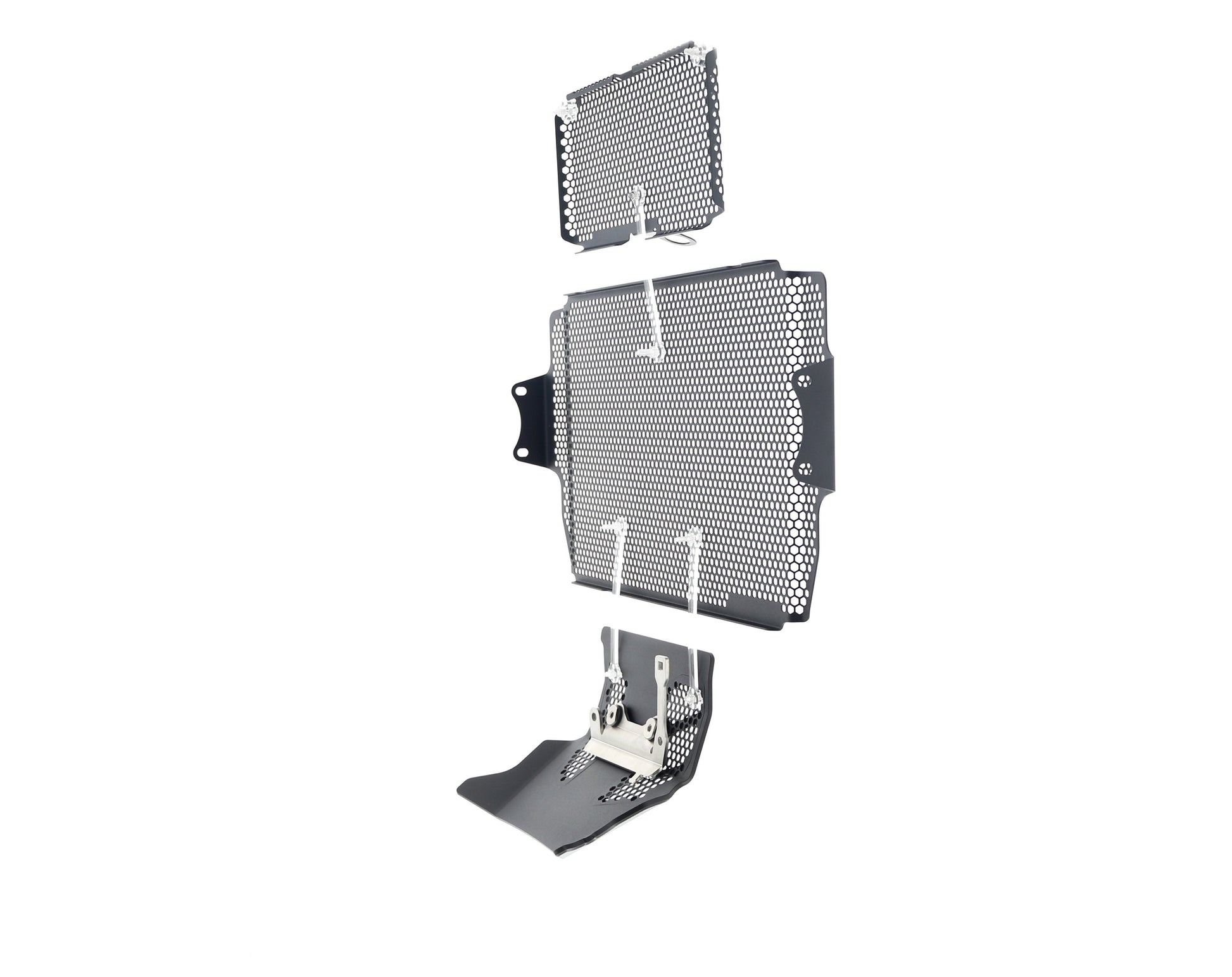 Evotech Ducati Multistrada 1200 Enduro Pro Radiator & Oil And Motorblok Beschermer Set 2017 - 2018
