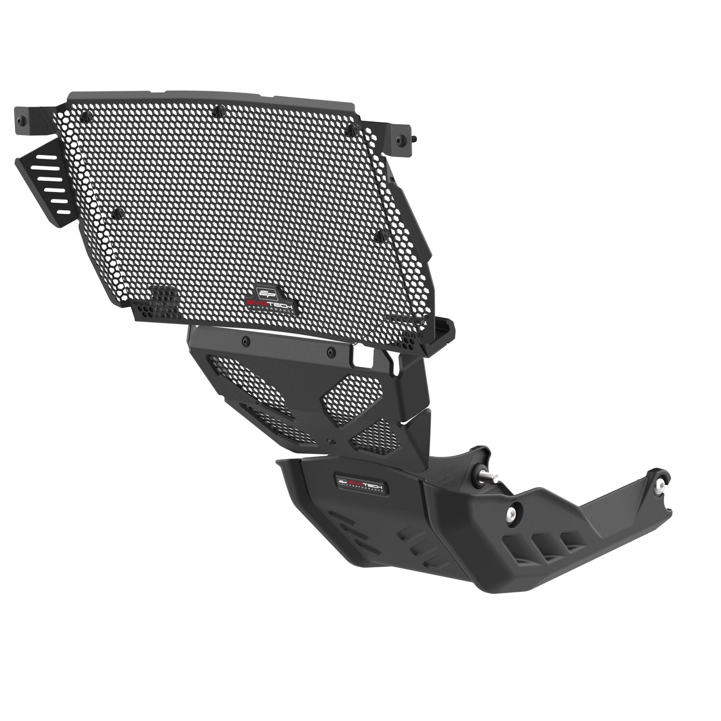 Evotech Radiator & Engine And Carter- en onderste motorblokbeschermer Set - Ducati Hypermotard 698 Mono (2024+)