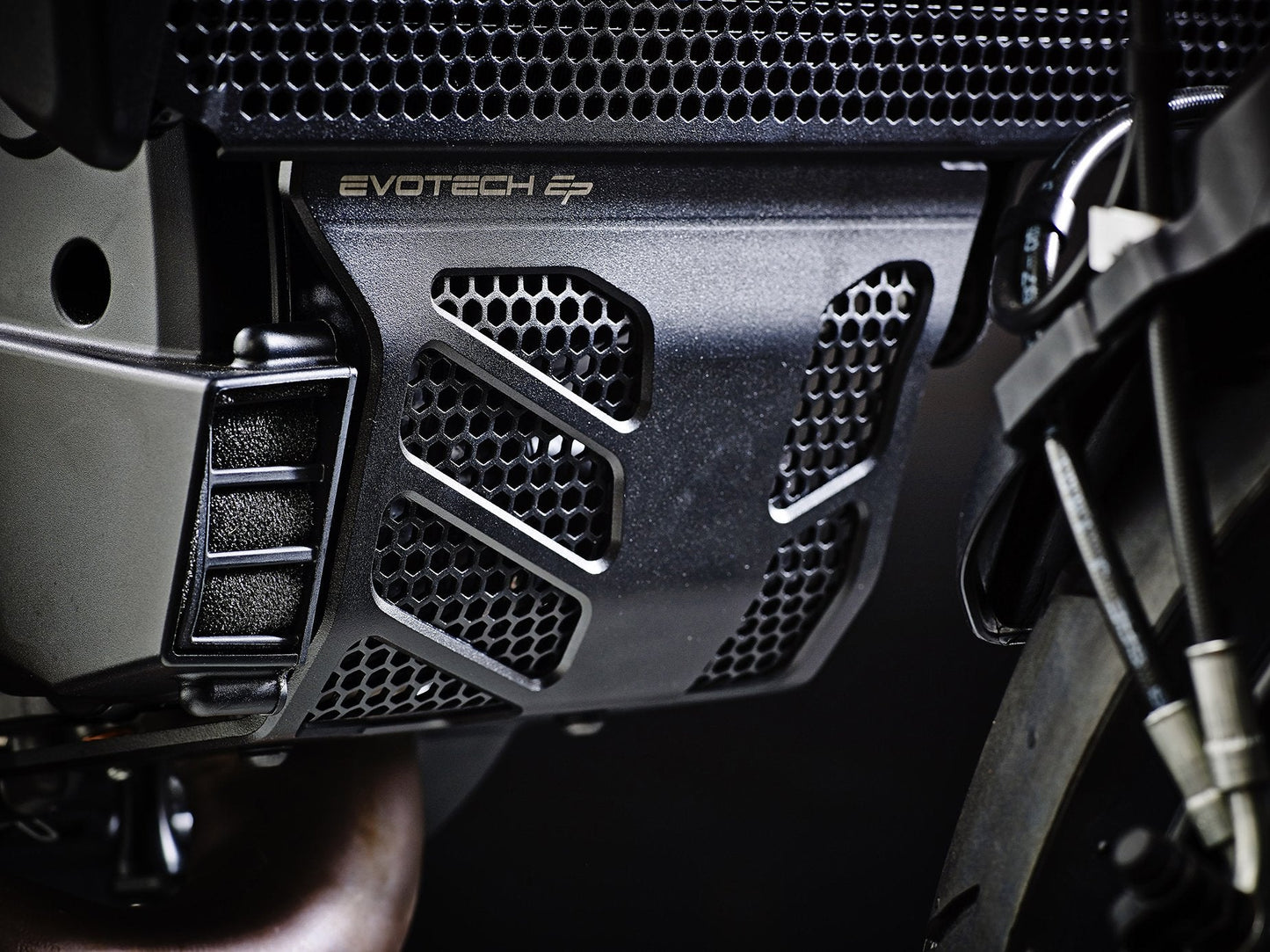 Evotech Ducati Hyperstrada 821 Motorblok Beschermer 2013 - 2015