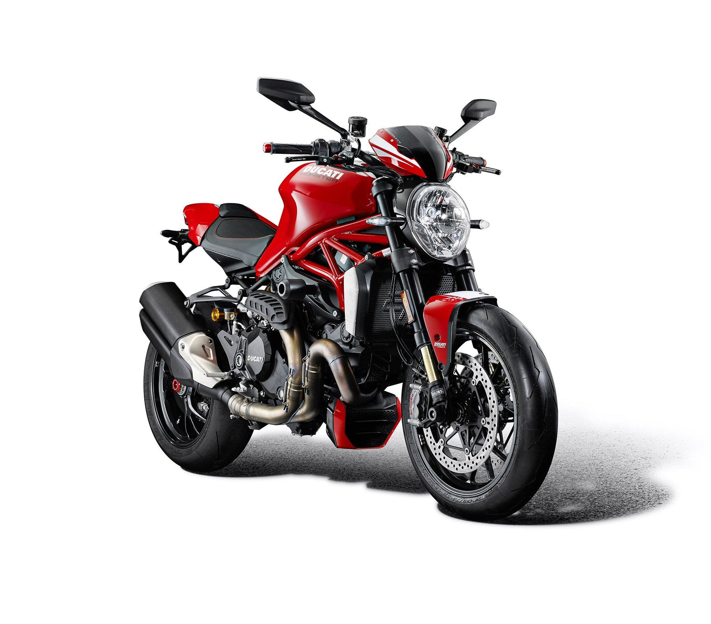 Evotech Ducati Monster 1200 Radiator Oil Cooler and Motorblok Beschermer set (2017 - 2021)