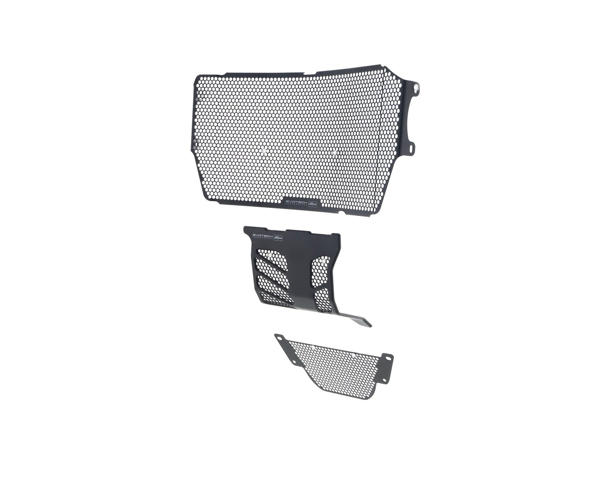 Evotech Ducati Monster 1200 Radiator Oil Cooler and Motorblok Beschermer set 2013 - 2016