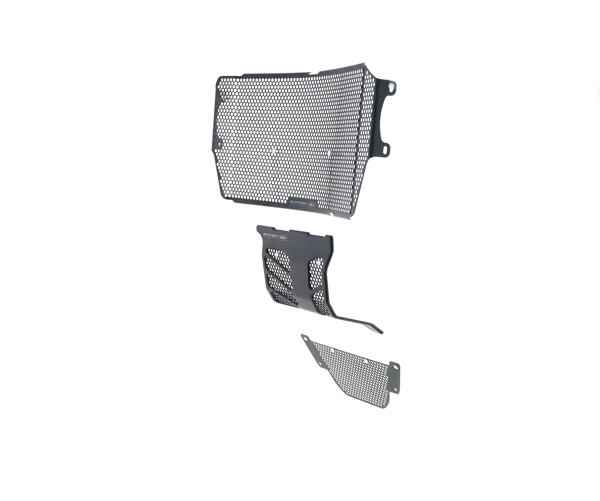 Evotech Ducati Monster 1200 Radiator Oil Cooler and Motorblok Beschermer set 2013 - 2016