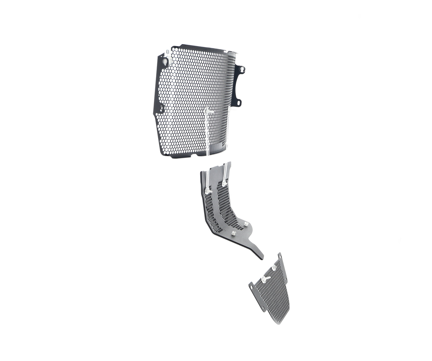 Evotech Ducati Monster 1200 S Radiator Oil Cooler and Motorblok Beschermer set (2014 - 2016)