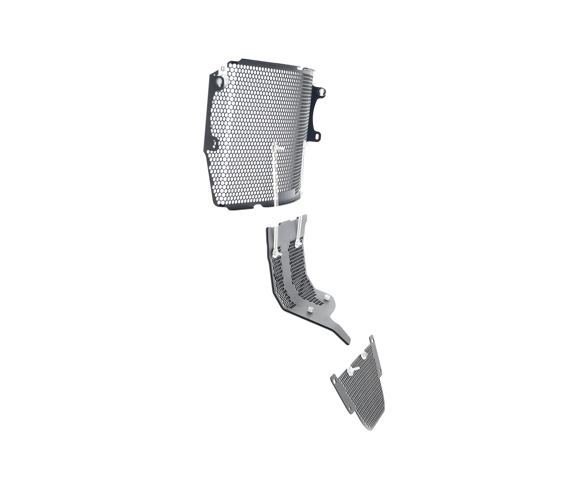 Evotech Ducati Monster 1200 R Radiator Oil Cooler and Motorblok Beschermer set 2016 - 2019