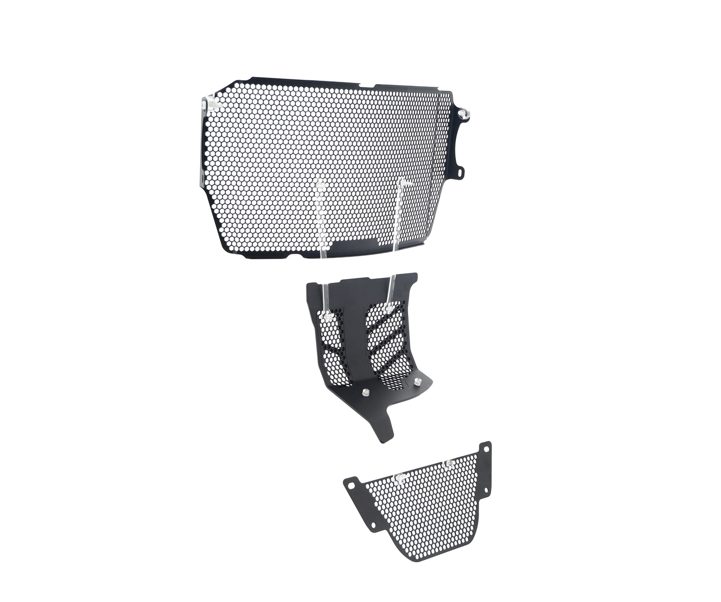 Evotech Ducati Monster 1200 Radiator Oil Cooler and Motorblok Beschermer set 2013 - 2016