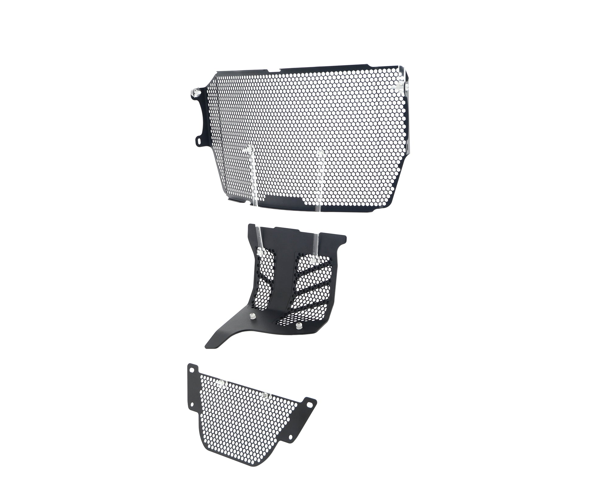 Evotech Ducati Monster 1200 R Radiator Oil Cooler and Motorblok Beschermer set 2016 - 2019