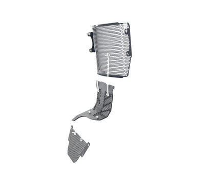 Evotech Ducati Monster 1200 Radiator Oil Cooler and Motorblok Beschermer set 2013 - 2016