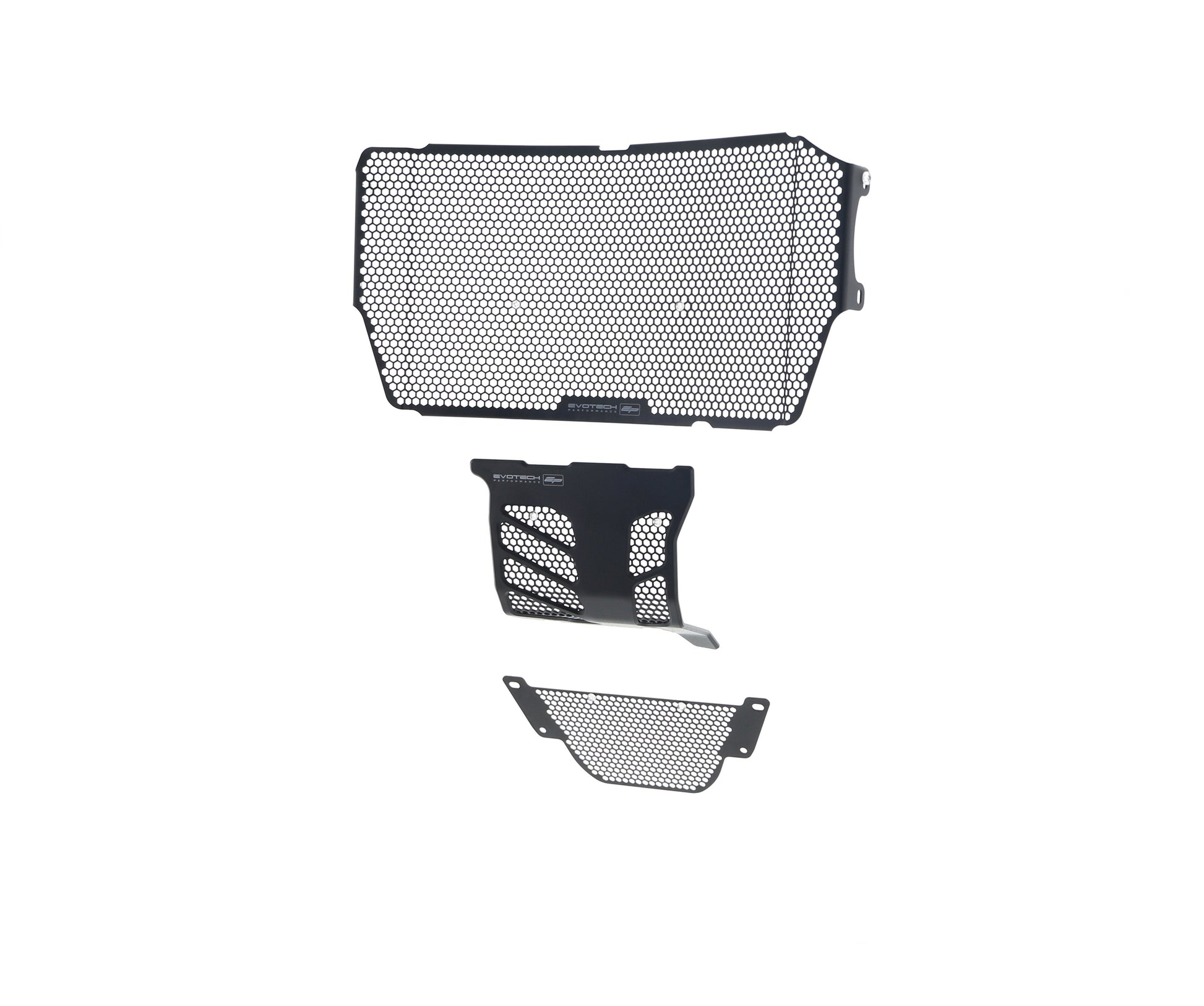 Evotech Ducati Monster 1200 R Radiator Oil Cooler and Motorblok Beschermer set 2016 - 2019