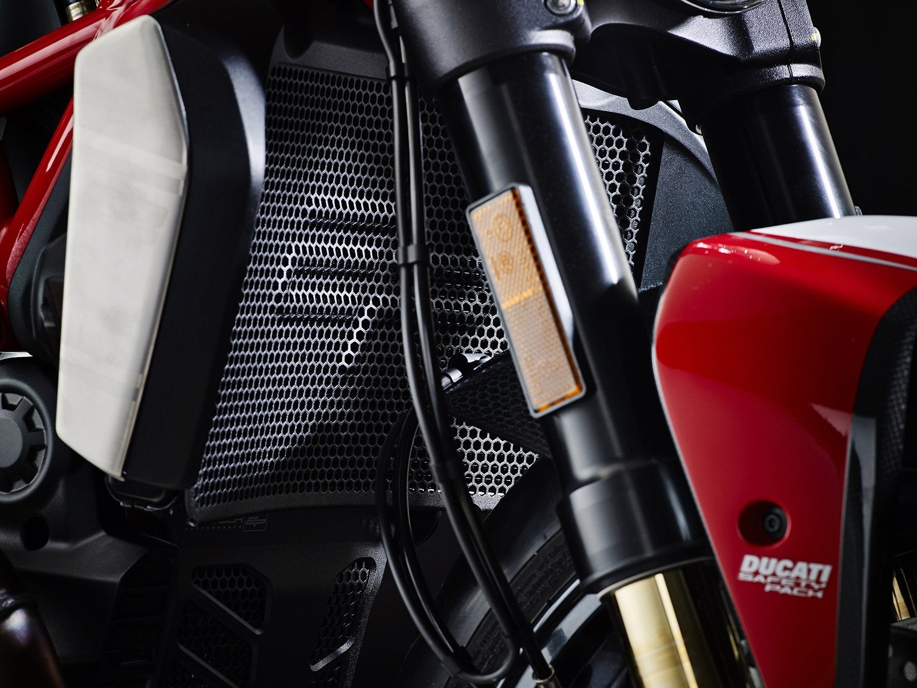 Evotech Ducati Monster 1200 Radiator and Motorblok Beschermer set 2013 - 2016