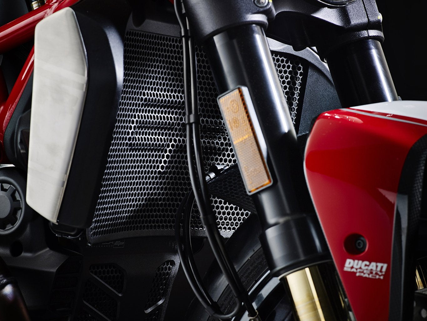 Evotech Ducati Monster 1200 R Radiatorcover 2016 - 2019