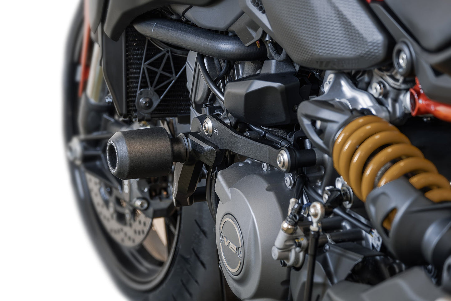 Valblokken set Evotech - Ducati Monster V2 (2026+)