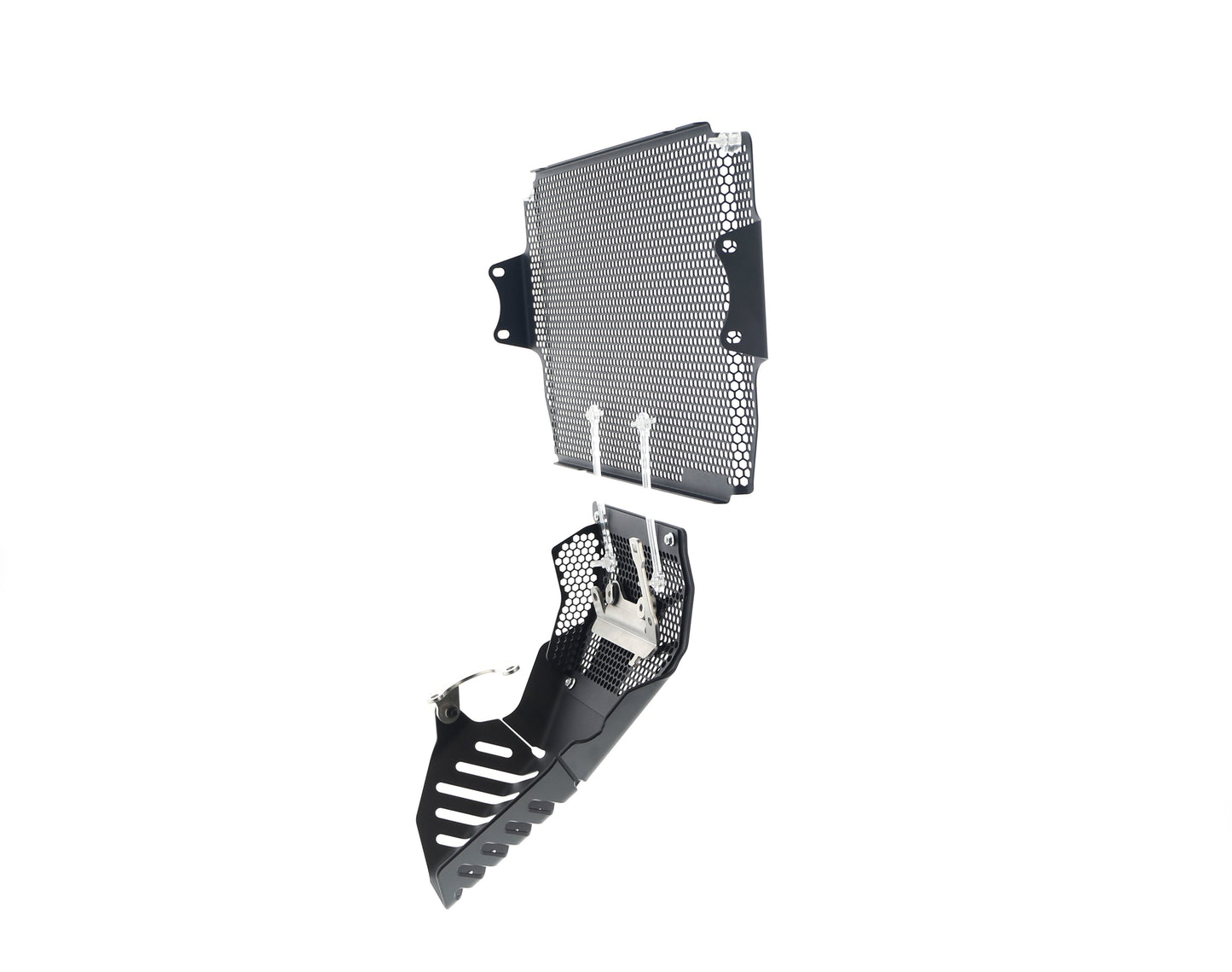 Evotech Ducati Multistrada 1200 S Radiator And Motorblok Beschermer Set 2015 - 2017
