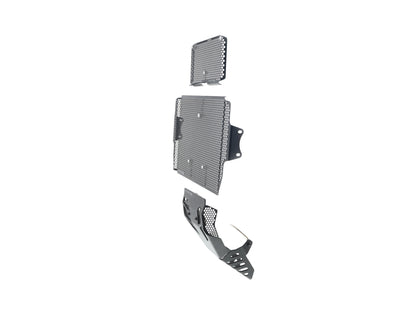 Evotech Ducati Multistrada 1260 D/Air Radiatorcover Oliekoelercover en Motorblok Beschermer Set (2018-2020)