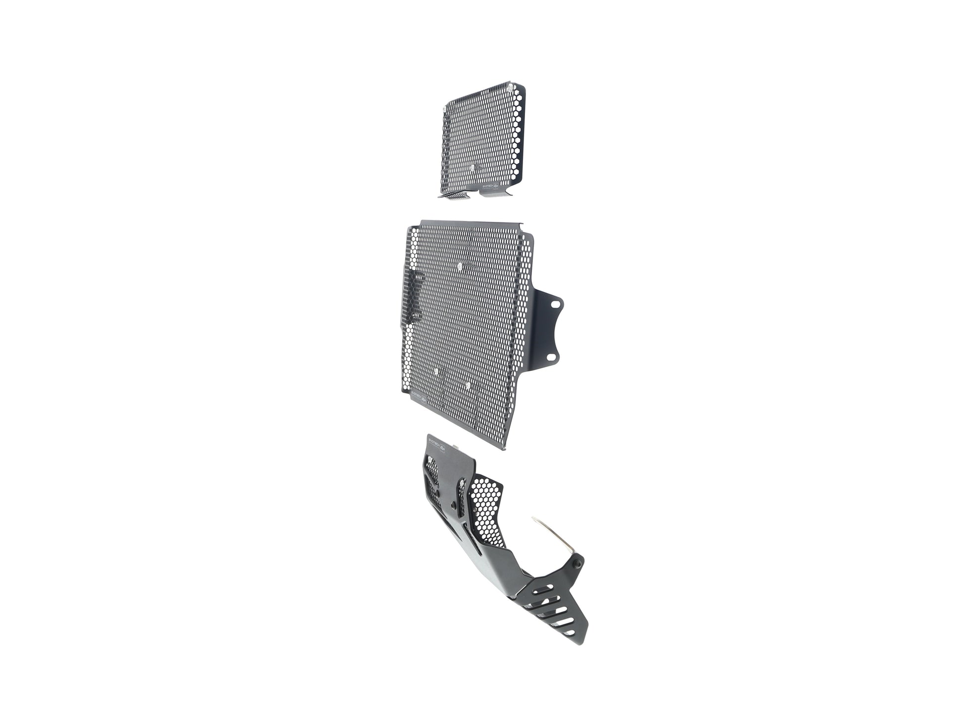 Evotech Ducati Multistrada 950 Radiatorcover Oliekoelercover en Motorblok Beschermer Set (2019 - 2021)
