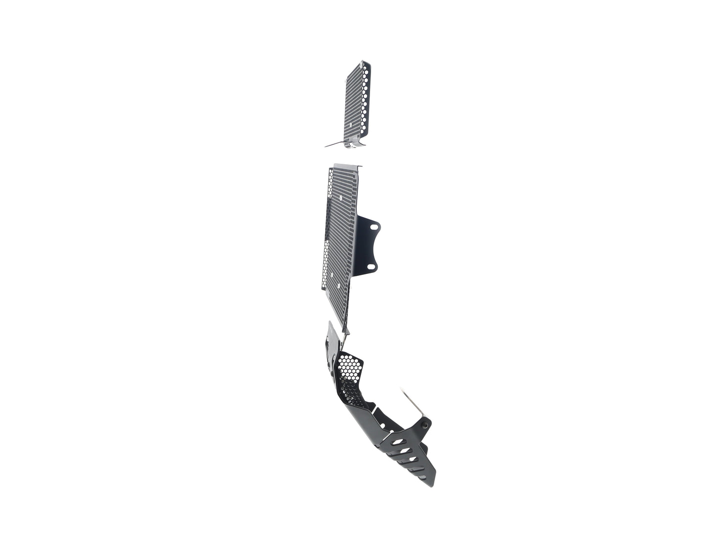 Evotech Ducati Multistrada 1260 D/Air Radiatorcover Oliekoelercover en Motorblok Beschermer Set (2018-2020)