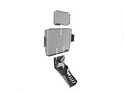Evotech Ducati Multistrada 1260 D/Air Radiatorcover Oliekoelercover en Motorblok Beschermer Set (2018-2020)