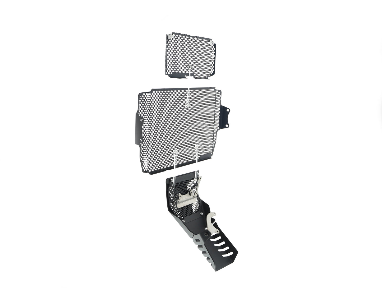 Evotech Ducati Multistrada 950 Radiatorcover Oliekoelercover en Motorblok Beschermer Set (2017 - 2018)